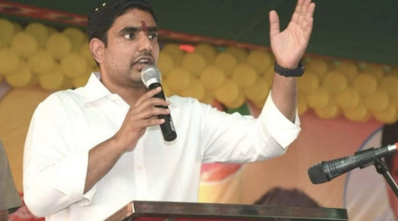 nara lokesh gets in fight with a woman during yuvagalam padayatra