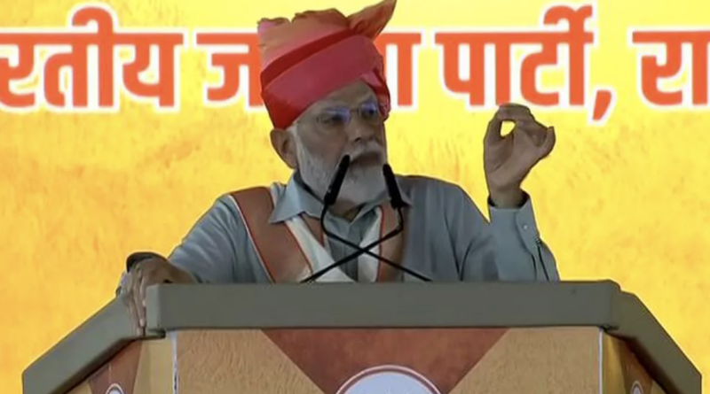 narendra modi lashes out at congress INDIA