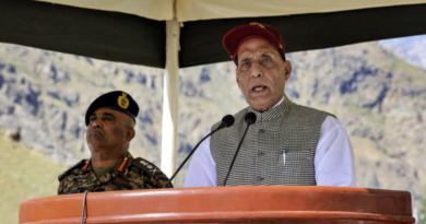 pakistan responds to defense minister rajnath singh remark