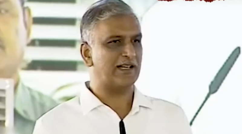 bjp congress governed areas are full of scams says brs harish rao