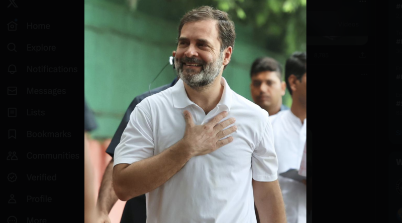 what made supreme court to stay rahul gandhi conviction