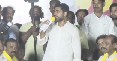 nara lokesh says to ysrcp he is a villain