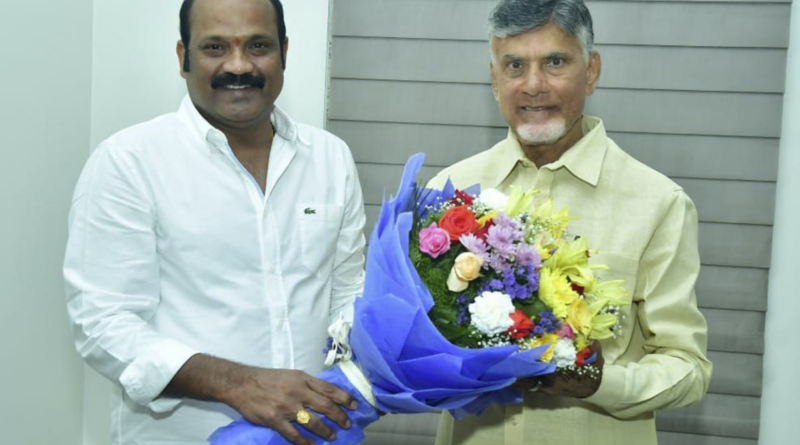 yarlagadda venkat rao is given gannavaram tdp incharge post