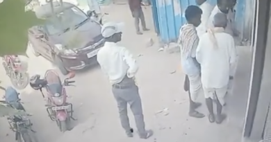 brs sarpanch creates ruckus in kamareddy over alcohol