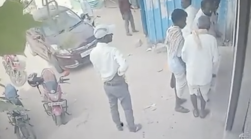 brs sarpanch creates ruckus in kamareddy over alcohol