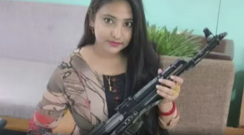 west bengal tmc leader gifts wife ak 47