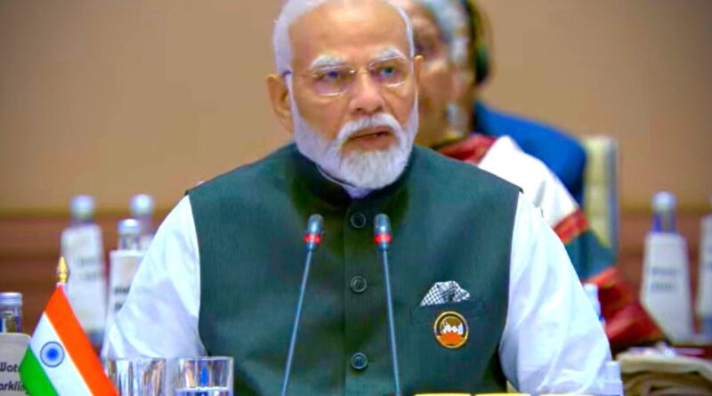 what pm modi spoke about global deficit at g20 summit