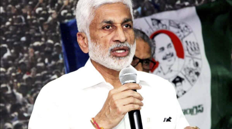 hawala operators are under chandrababu naidu control says vijay sai reddy