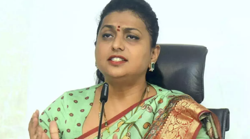 roja sensational comments on chandrababu naidu arrest