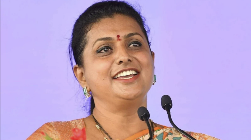 roja reaction on chandrababu naidu judicial remand