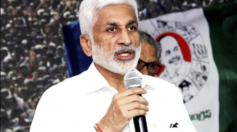 vijay sai reddy says india bloc is supporting tdp