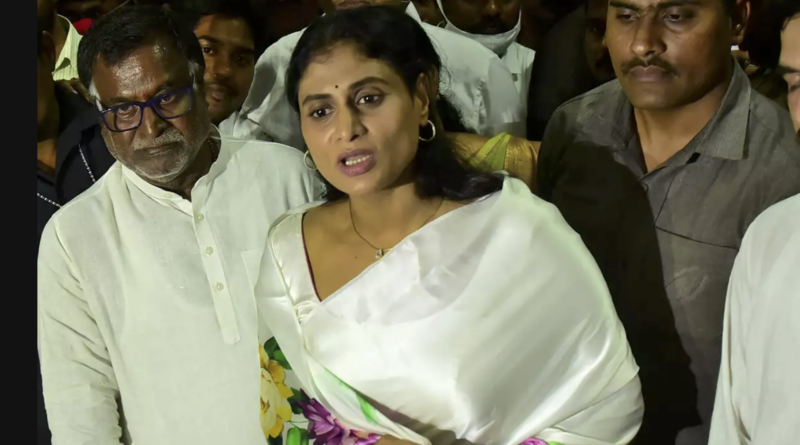 ys sharmila slams kcr over palamuru project