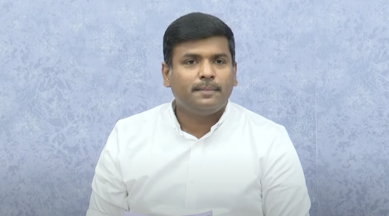 gudivada amarnath slams nara lokesh allegations