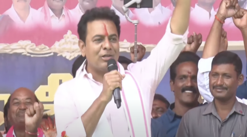 ktr requests people to vote for gangula kamalakar in karimnagar