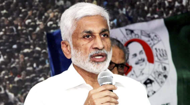 jagan makes noise for ap people says vijaya sai reddy