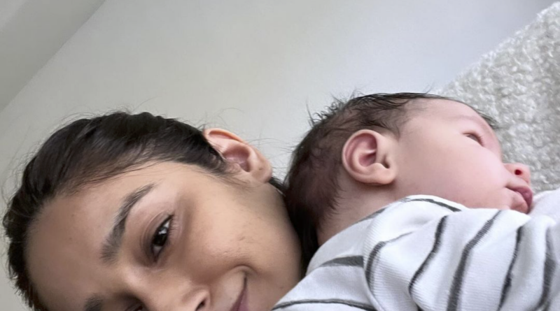 ileana posts about son's illness