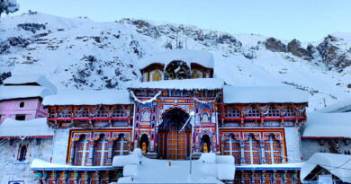 why blowing conch in badrinath is prohibited