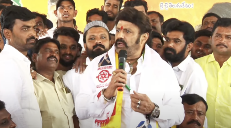 balakrishna cites kcr comments to point out ysrcp government