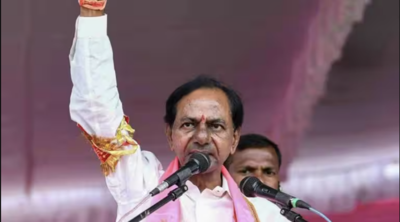 kcr punches in narsampet speech