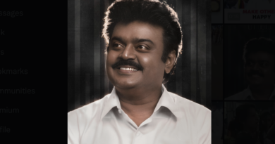 Captain vijaykanth is no more