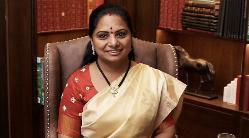 What prompted Kalvakuntla Kavitha to suddenly commend the BJP's Ram Mandir initiative?