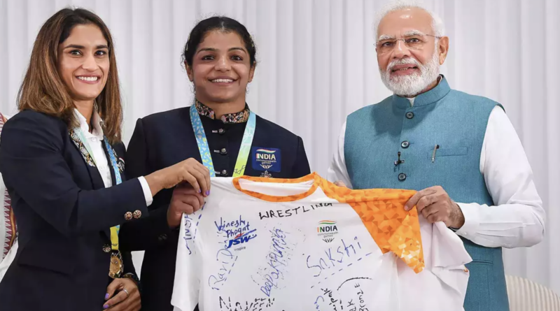 Why is the BJP neglecting the challenges faced by female wrestlers?