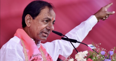 kcr is leading in gajwel