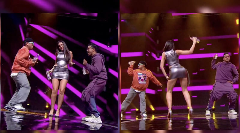 Nora Fatehi disgusting dance on a tv show is going viral