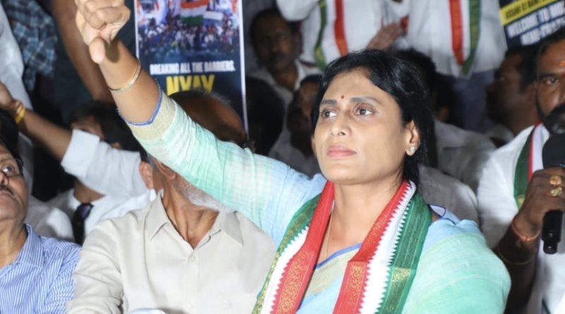 jagan is responsible for family feud says ys sharmila