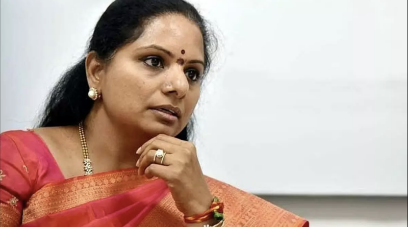 Kalvakuntla Kavitha questions congress on hiring mahender reddy as tspsc chairman