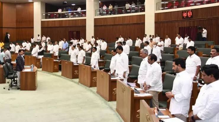 ap assembly adjourned minutes after starting