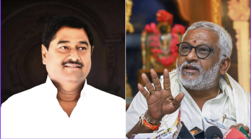 minister dharmana slams yv subba reddy publicly