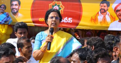 nara bhuvaneswari opens anna canteen in kuppam