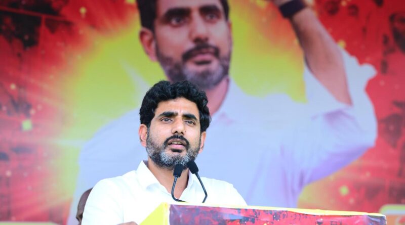 nara lokesh says jagan mohan reddy doesn't know the value of a glass and cycle