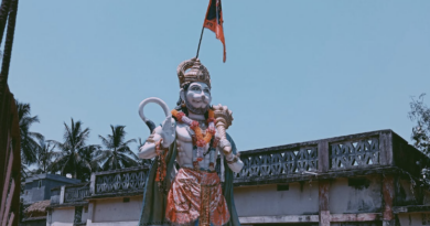 where did hanuman go after defeating ravana