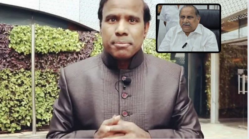 KA Paul slams mudragada padmanabham