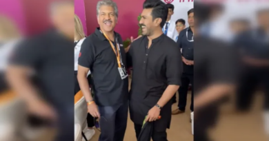 Ram Charan and anand mahindra funny banter on x