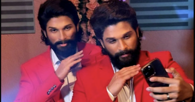 allu arjun wax statue unveiled at madame tussauds