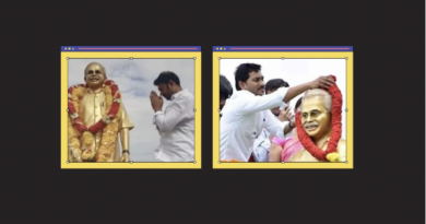 jagan and avinash reddy pay homage to ys vivekananda reddy