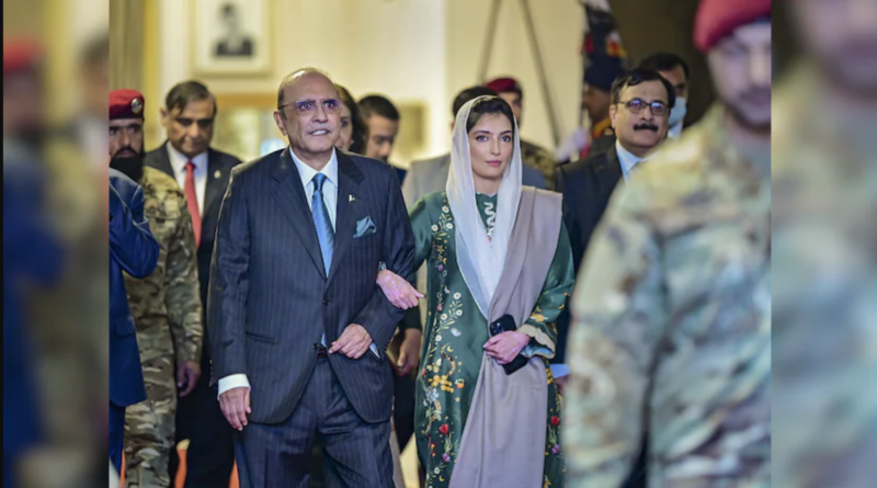 pakistan's president Asif Ali Zardari's daughter is the first lady