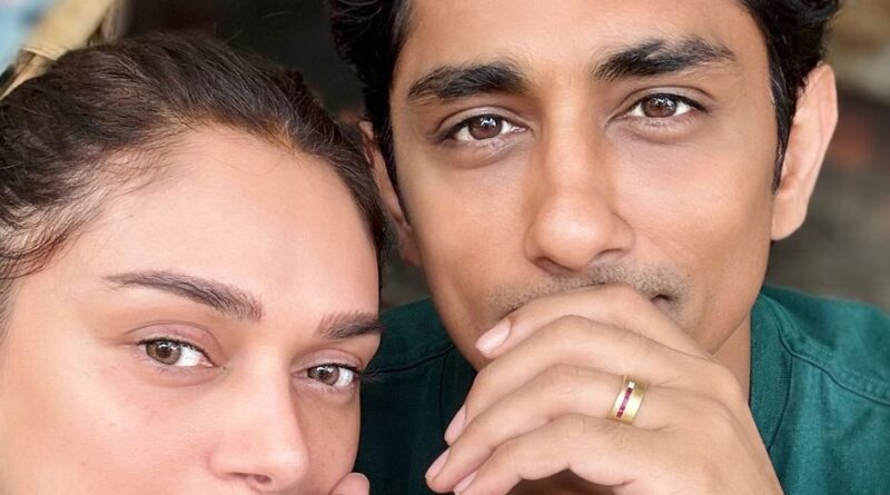 siddharth and aditi rao hydari got engaged