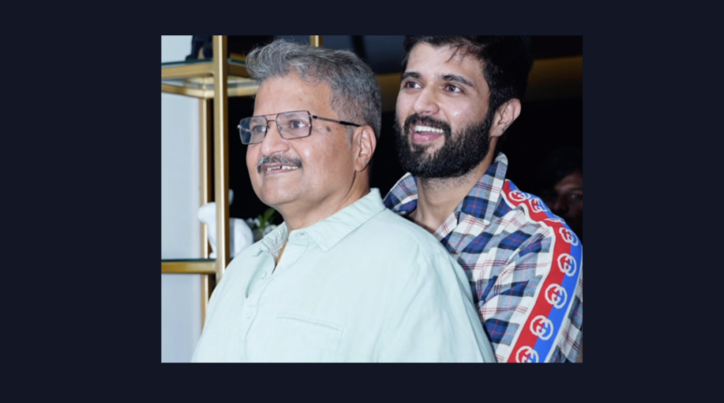 Vijay Devarakonda emotional note to father