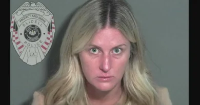 A high school teacher in Louisiana was arrested after she was accused of buying alcohol to students