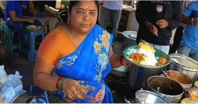 Kumari Aunty campaigning in gudivada