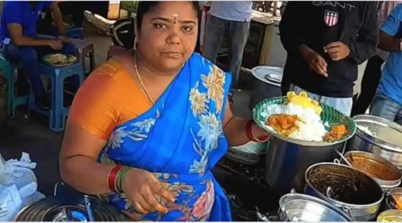 Kumari Aunty campaigning in gudivada