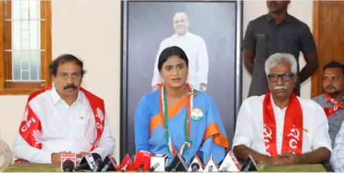 YS Sharmila reacts on joining ysrcp