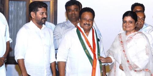 congress mp jithender reddy says revanth has the calibre to govern state from jail