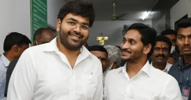 ysrcp kuppam candidate bharat creates ruckus at polling booth