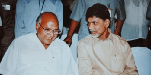 Chandrababu Naidu says ramoji rao suggested amaravathi as capital name