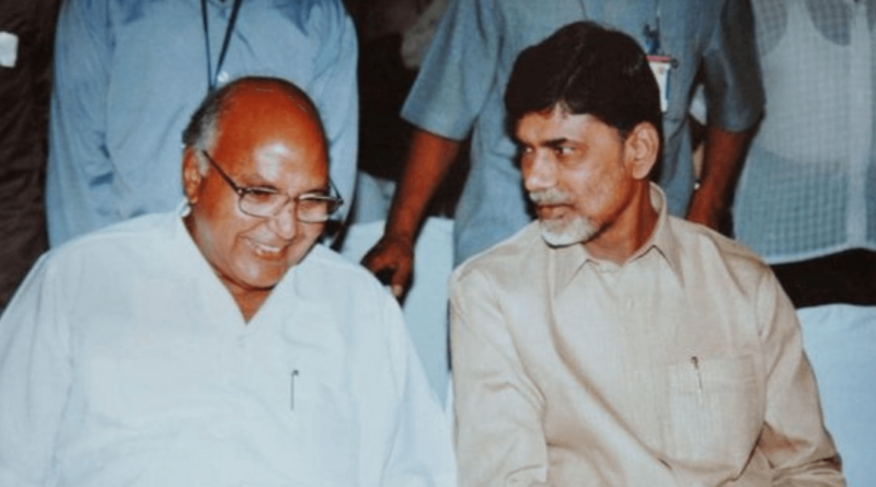 Chandrababu Naidu says ramoji rao suggested amaravathi as capital name